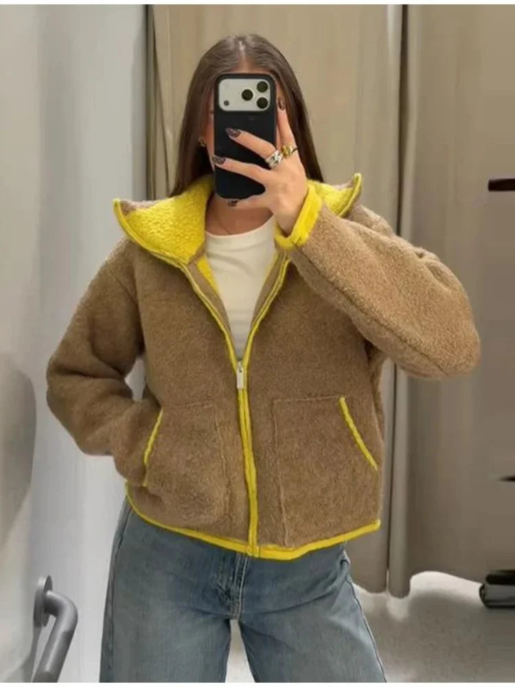 Retro Faux Fur Outwear New