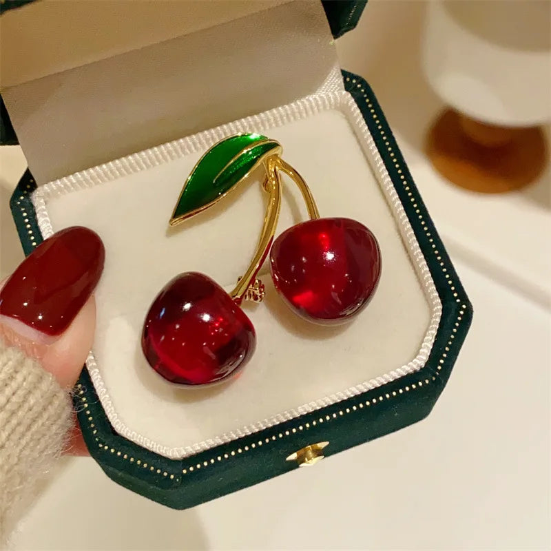Cherry Brooche