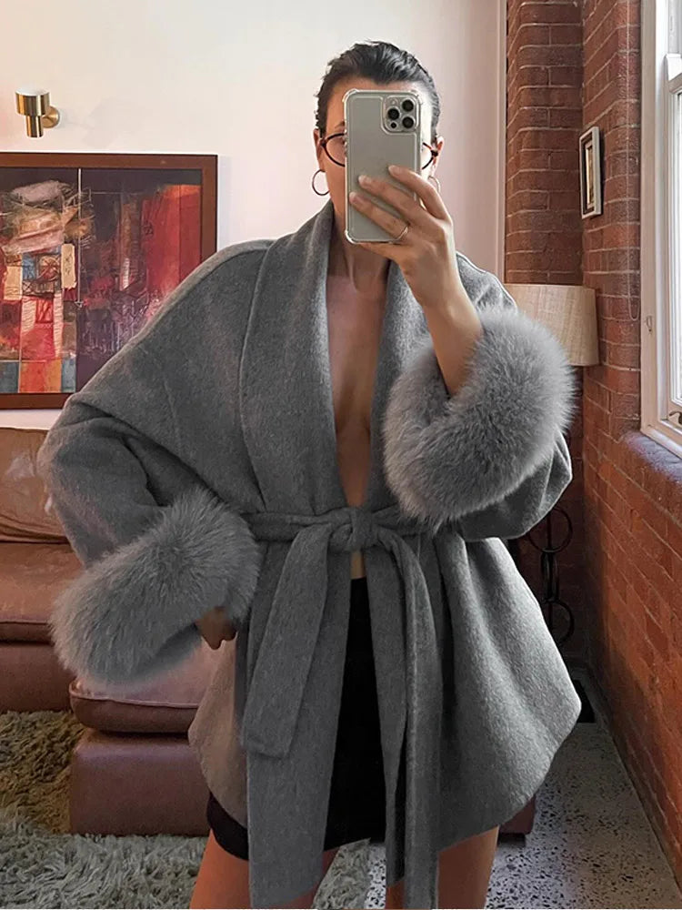 Retro Faux Fur Outwear New
