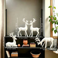Reindeer Figurines 4pcs