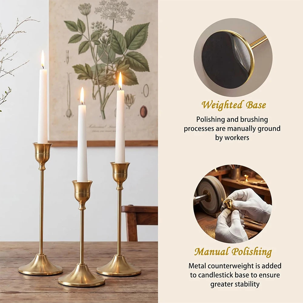 Set of  Taper candle Holders