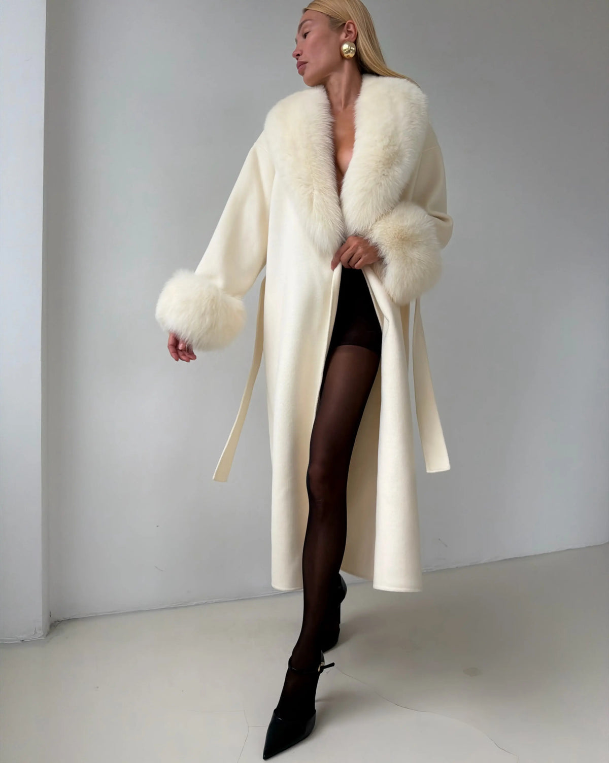 Retro Faux Fur Outwear New