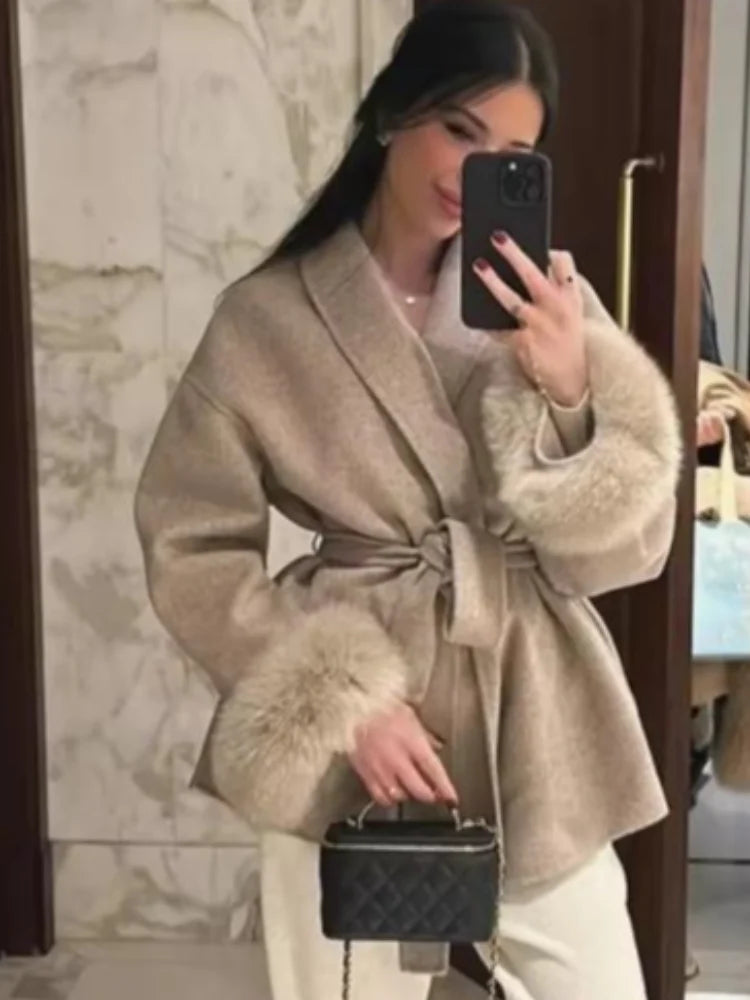 Retro Faux Fur Outwear New