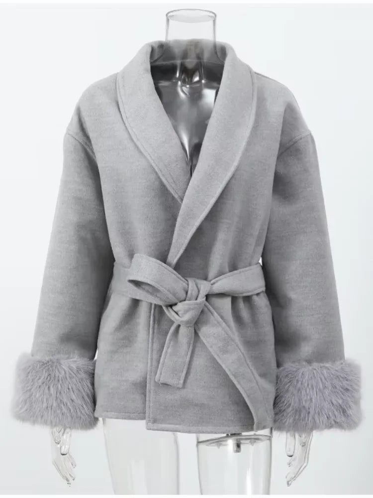 Retro Faux Fur Outwear New